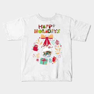 Funny Happy Holiday Kids T-Shirt